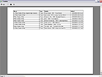 Печать результатов поиска